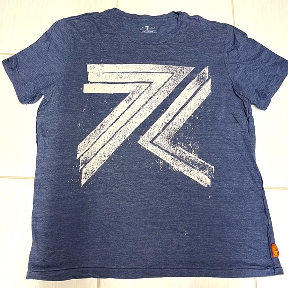 7 for all Mankind T-shirt. Men’s size L - Picture 1 of 4